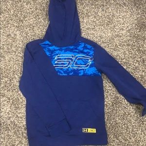 Under armor Steph Curry sweatshirt, sz youth large